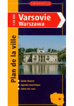 Varsovie plan de la ville