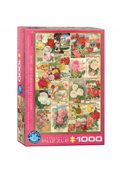 Puzzle 1000 Rose Seed Catalog Covers 6000-0810