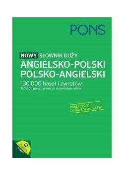 Nowy słownik duży ang-pol-ang PONS
