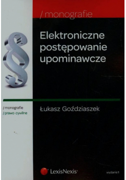 Elektroniczne postępowanie upominawcze