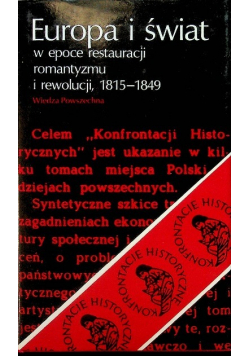 Europa i świat w epoce restauracji Tom II