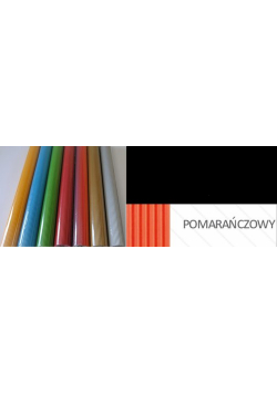 Tektura falista „E” rolka 50cm x 70cm kolor pomarańczowy