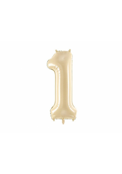 Balon foliowy 1 beż 72cm