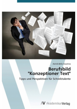 Berufsbild  "Konzeptioner Text"
