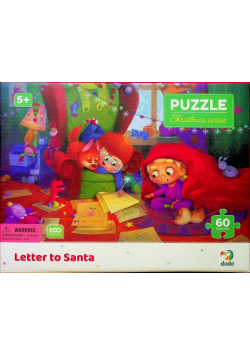 Puzzle Christmas series 60 Letter to Santa