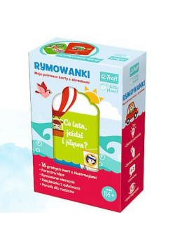 Little Planet Rymowanki Co lata jeździ i pływa Moje pierwsze karty z obrazkami
