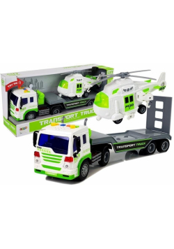 Transporter na baterie 1:16 z helikopterem
