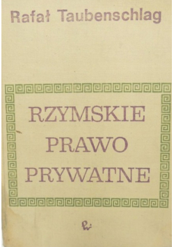Rzymskie prawo prywatne