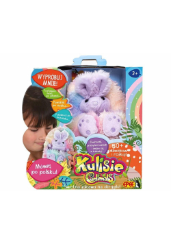 Kulisie - plusz interaktywny tęczowy Królik