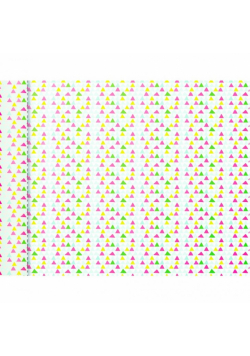 Papier pakowy mini rolki 5x0,35m Trójkąty