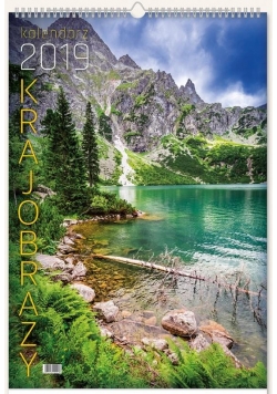 Kalendarz 2019 13PL Krajobrazy TELEGRAPH