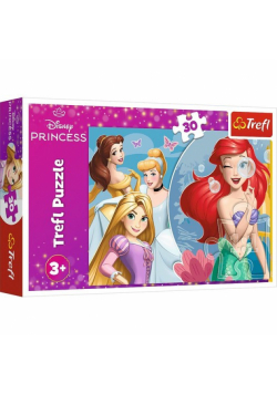 Puzzle 30 Piękny dzień księżniczek Disney 18308