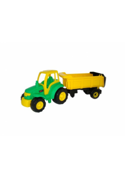Mistrz traktor z naczepą