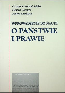 Wprowadzenie do nauki o państwie i prawie