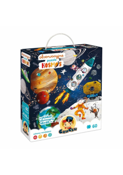 CzuCzu Obserwacyjne puzzle Kosmos 4+