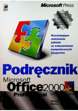 Podręcznik Microsoft Office 2000 Professional  wersja polska