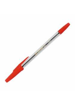 Długopis Corvina Classic Czerwony 50 sztuk