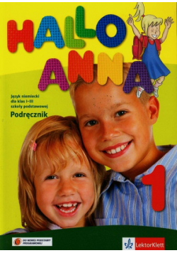 Hallo Anna 1 Język niemiecki  Podręcznik z płytą CD