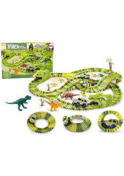 Park samochód tor dinozaurów