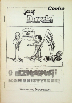 O Dezinformacji komunistycznej