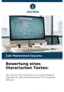 Bewertung eines literarischen Textes