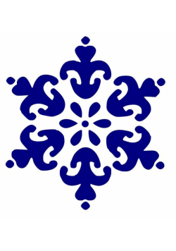 Szablon ornament 20x30cm
