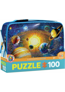 Puzzle 100 z lunch box Układ słoneczny 9100-5486