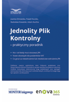 Jednolity Plik Kontrolny Praktyczny poradnik