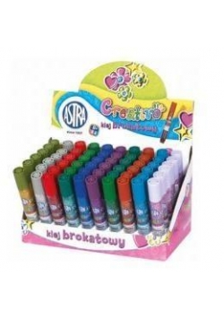 Klej brokatowy 12,5ml dsp (60szt) ASTRA