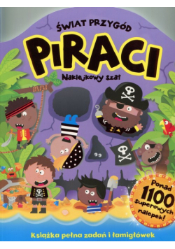 Świat Przygód Piraci Naklejkowy szał