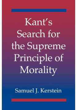 Kant's Search for the Supreme Principle of Morality