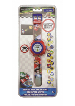 Zegarek projektor Mario Kart z 20 obrazami do wyświetlenia DMW050NI