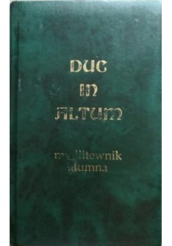 Dug in altum -  modlitewnik alumna