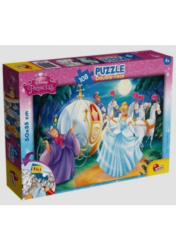 Puzzle dwustronne 108 Kopciuszek