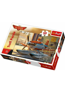 Puzzle 30 Samoloty 2 Dusty w hangarze