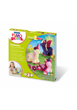 Zestaw Fimo Kids Form&Play Jednorożce 4x42 g. Staedtler