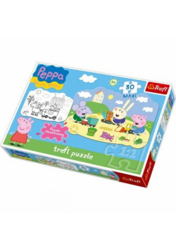 Puzzle Maxi Przygody Świnki Peppy 30