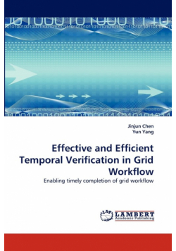 Effective and Efficient Temporal Verification in Grid Workflow