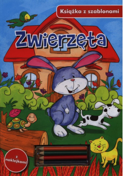 Zwierzęta Książka z szablonami