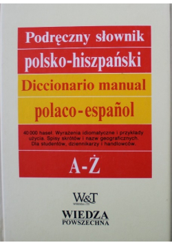 Podręczny słownik polsko - hiszpański