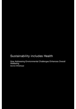 Sustainability includes Health
