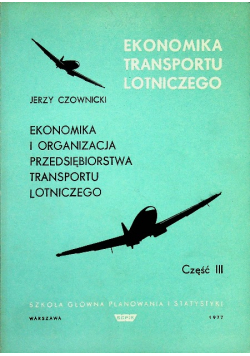 Ekonomika i organizacja przedsiębiorstwa transportu lotniczego