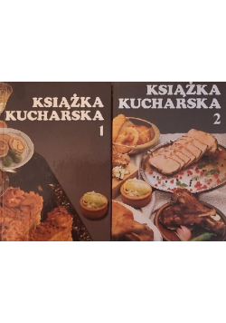 Książka kucharska Przepisy kulinarne narodów Jugosławii Tom 1 i 2