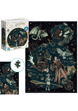 Puzzle 500 Harry Potter. Devoted. Legend