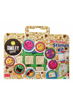 Pieczątki Multiprint Smiley World 7 sztuk w walizce