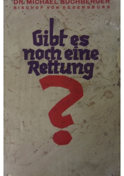 Gibt es noch eine Rettung ,1931r.
