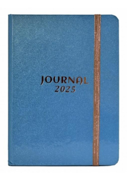 Terminarz 2025 tygodniowy A6+ Journal z gumką MIX