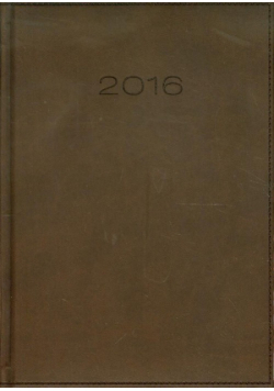 Kalendarz 2016 A5 21DR Vivella ciemnobrązowy