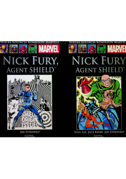 Wielka Kolekcja Komiksów Marvela Tom 80 i 95 Nick Fury Agent Shield Część 1 i 2