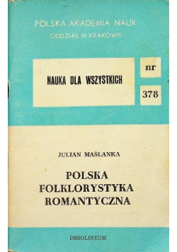 Polska folklorystyka romantyczna